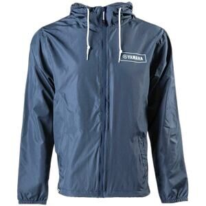 Factory Effex Yamaha Windbreaker Jacket Navy Blue Medium Excellent